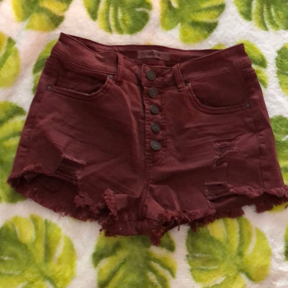 high waisted shorts